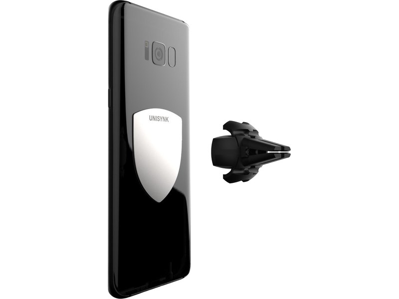 Unisynk support voiture magnétique pour iPhone et smartphone (grille d'aération)
